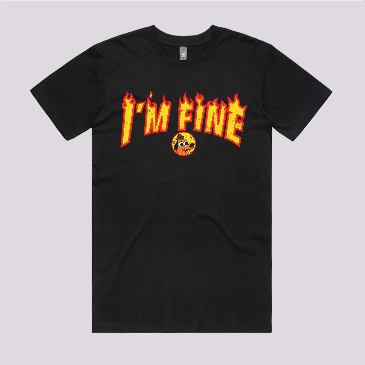 I'm Fine Graphic Tee