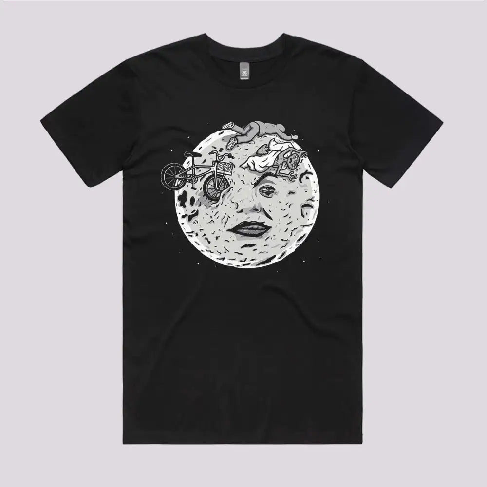 A Bike To The Moon T-Shirt | Graphic Tees