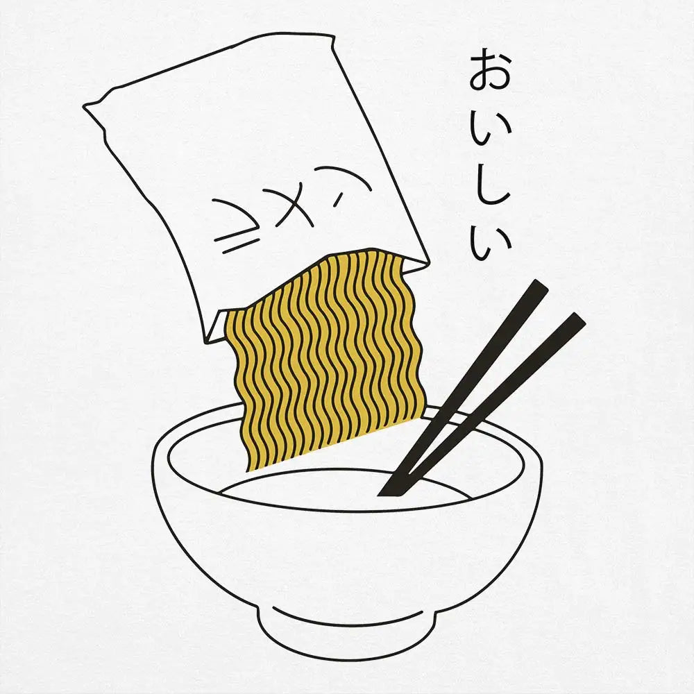 Aesthetic Ramen Noodle T-Shirt Adult Tee