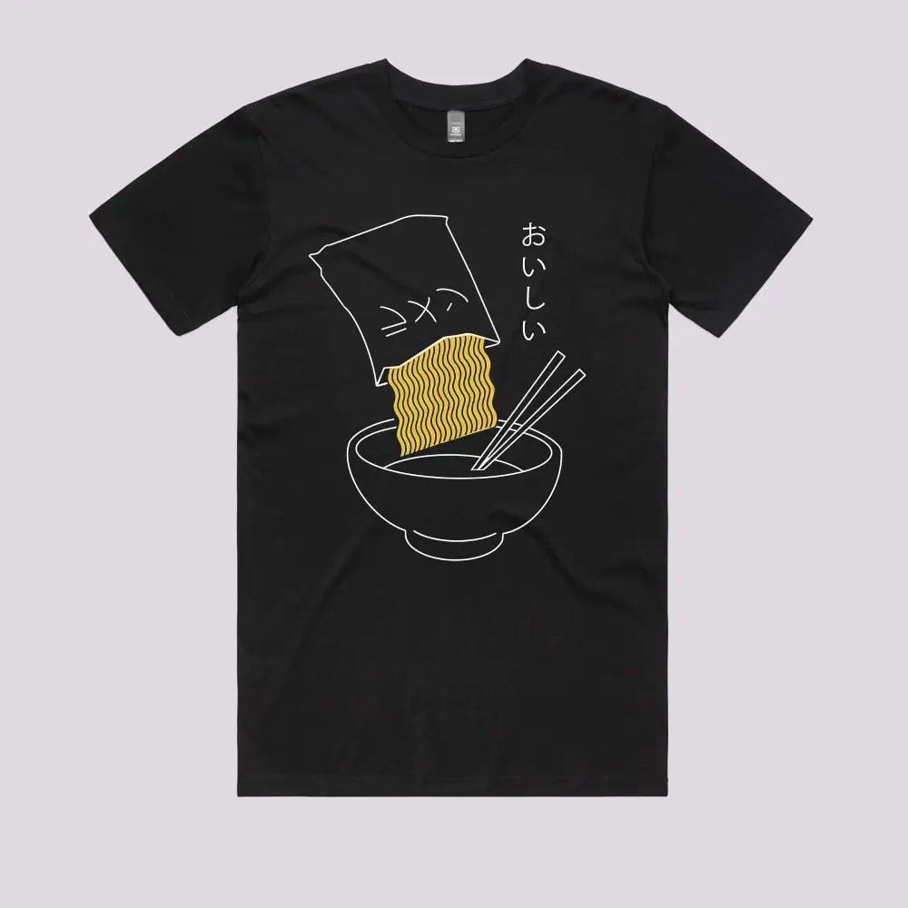 "Aesthetic Ramen Noodle" Japanese T-Shirt | Limitee Apparel