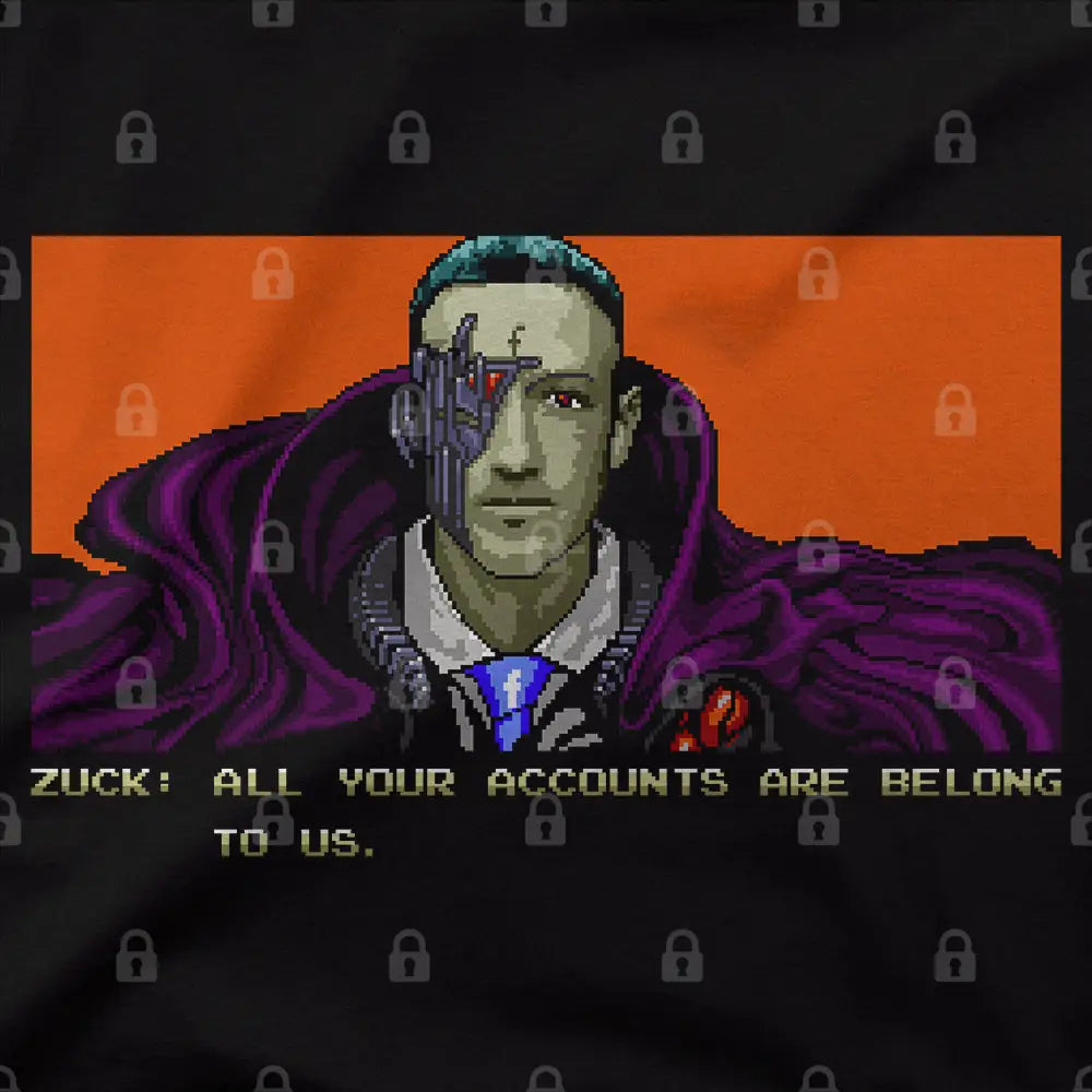 All your accounts belong to us T-Shirt - Limitee Apparel