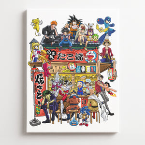 Crazy About Anime Canvas