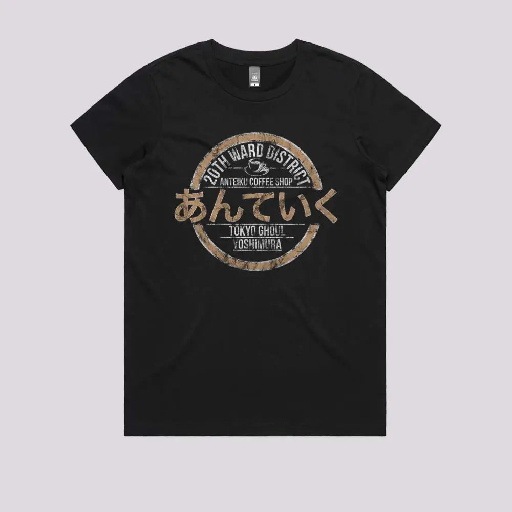 Anteiku Coffee Shop T-Shirt | Anime T-Shirts