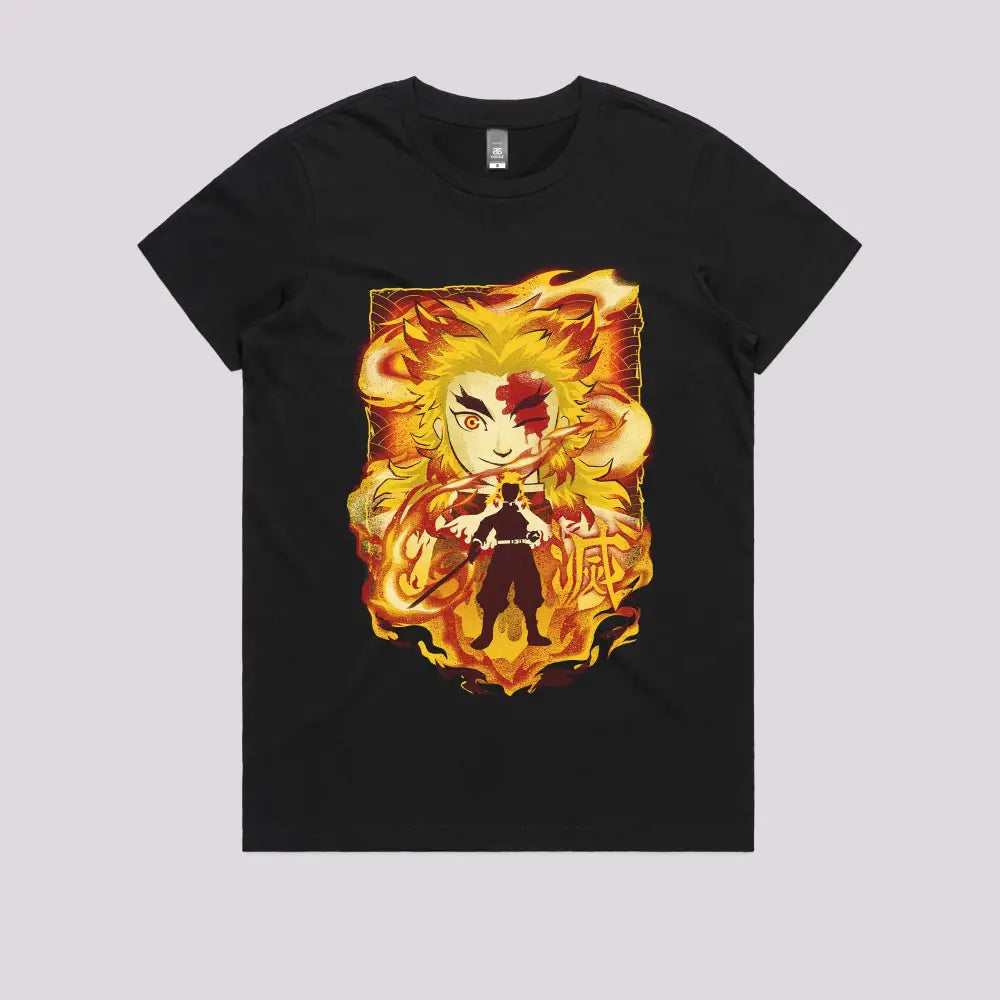 Attack of Flame T-Shirt | Anime T-Shirts