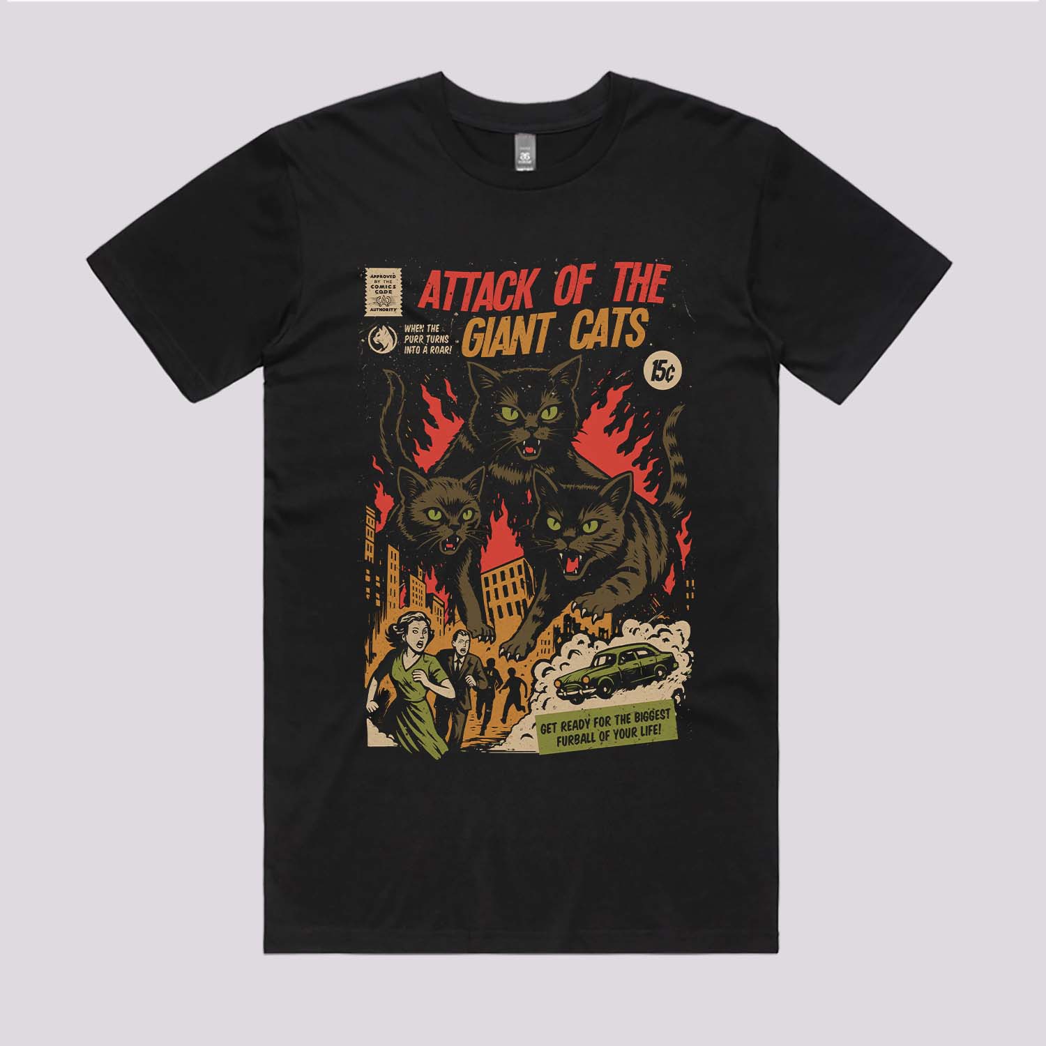 Attack of The Giant Cats T-Shirt