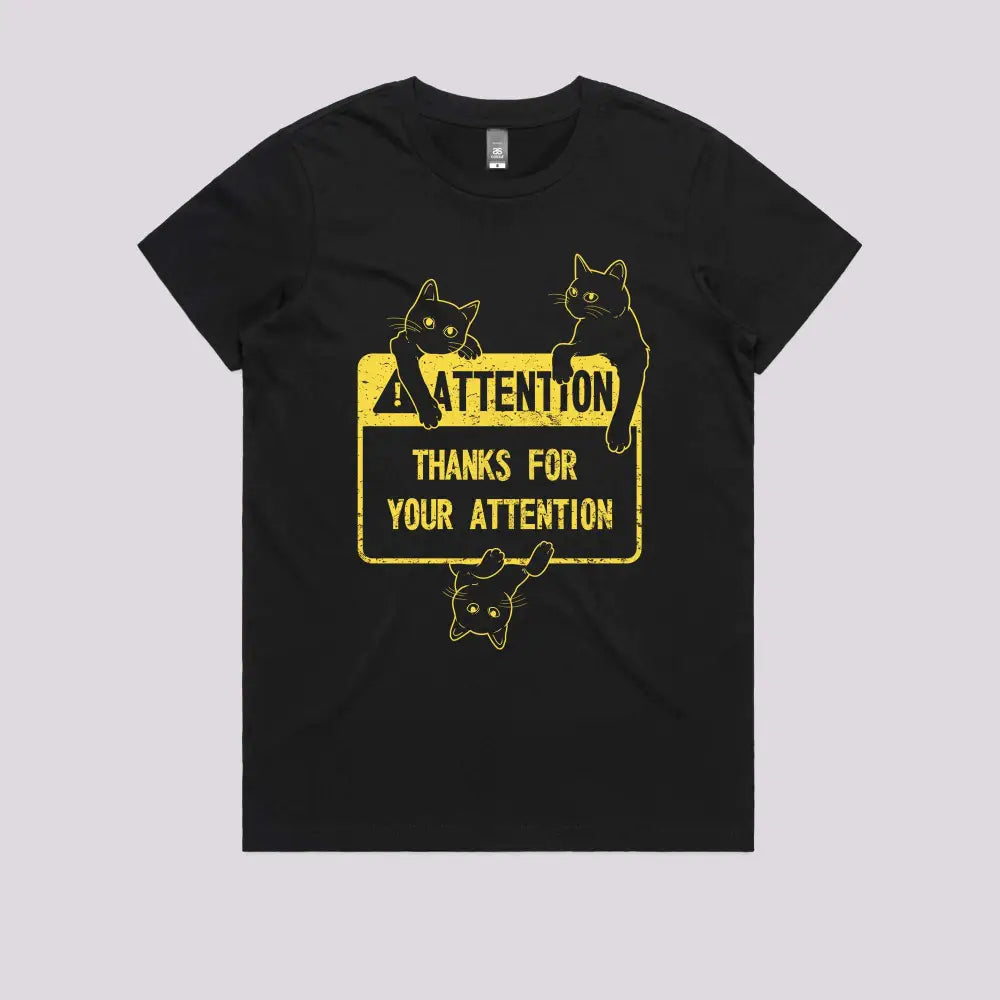 Attention T-Shirt - Limitee Apparel