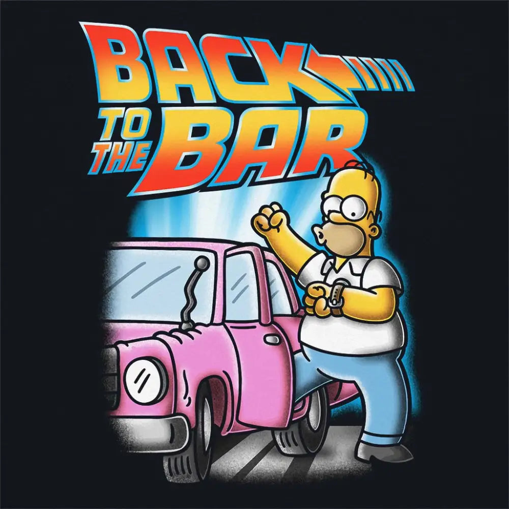 Back To The Bar T-Shirt | Pop Culture T-Shirts