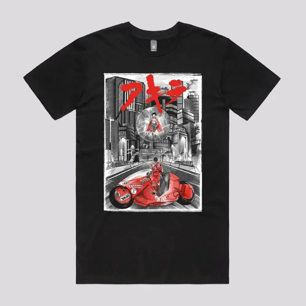 Battle in Neo-Tokyo T-Shirt | Anime T-Shirts