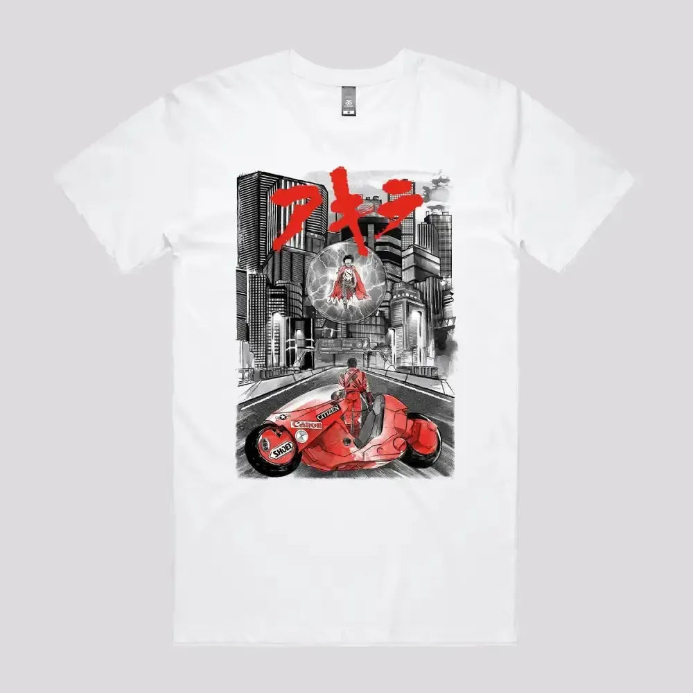 Battle in Neo-Tokyo T-Shirt | Anime T-Shirts Australia | Limitee Apparel