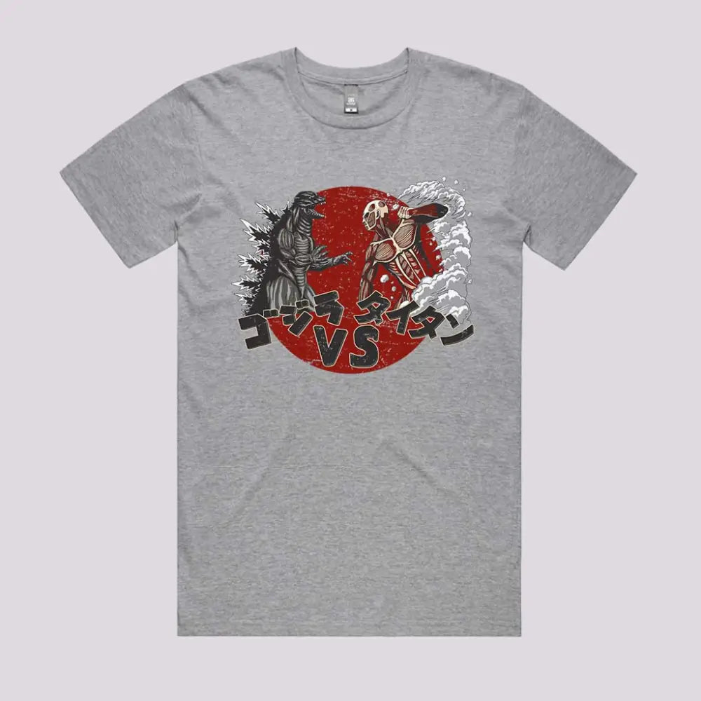 Battle of Titans T-Shirt | Anime T-Shirts
