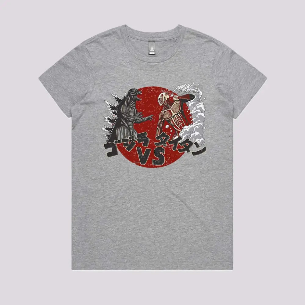 Battle of Titans T-Shirt | Anime T-Shirts