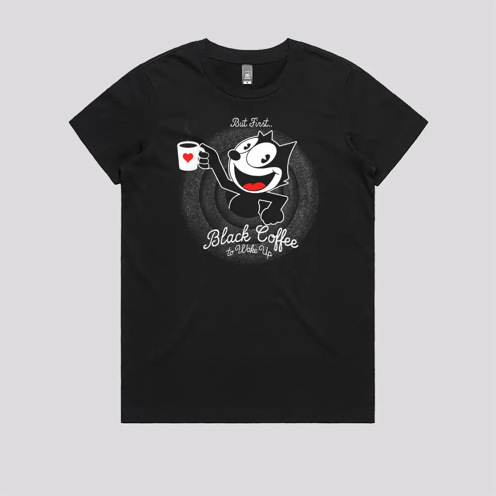 Black Coffee T-Shirt - Limitee Apparel