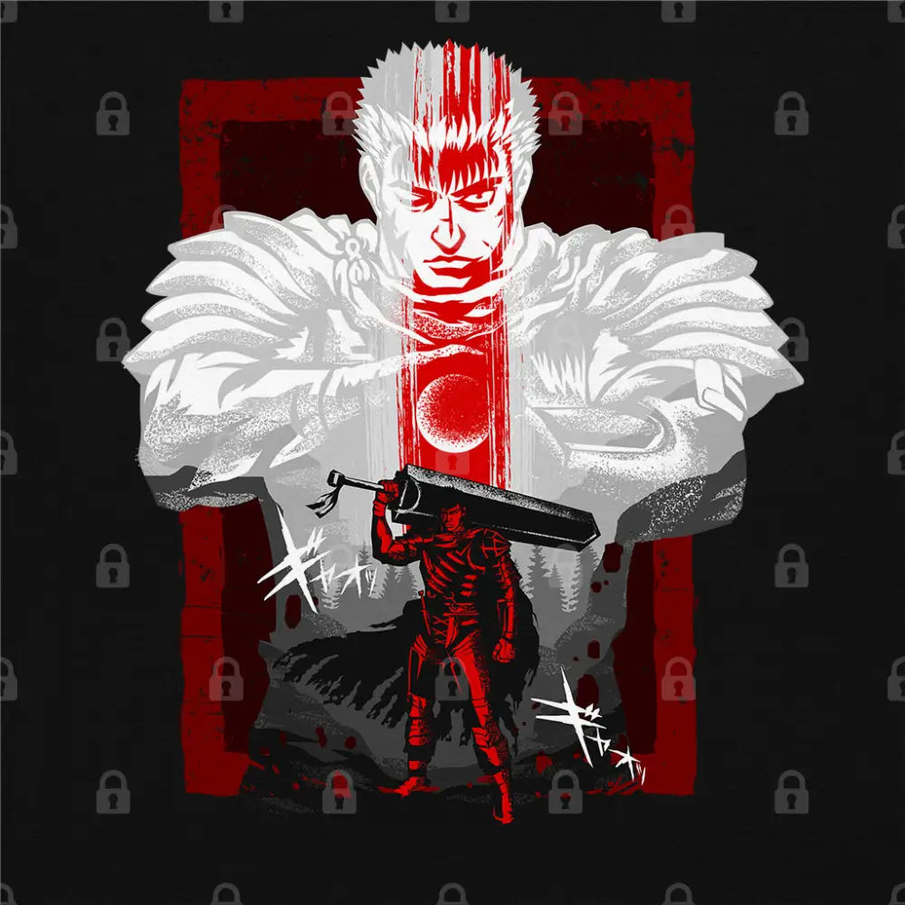 Black Swordsman T-Shirt | Anime T-Shirts