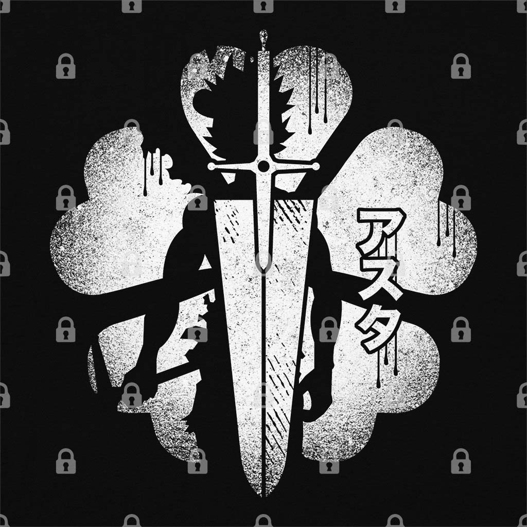 Black Asta Sword T-Shirt