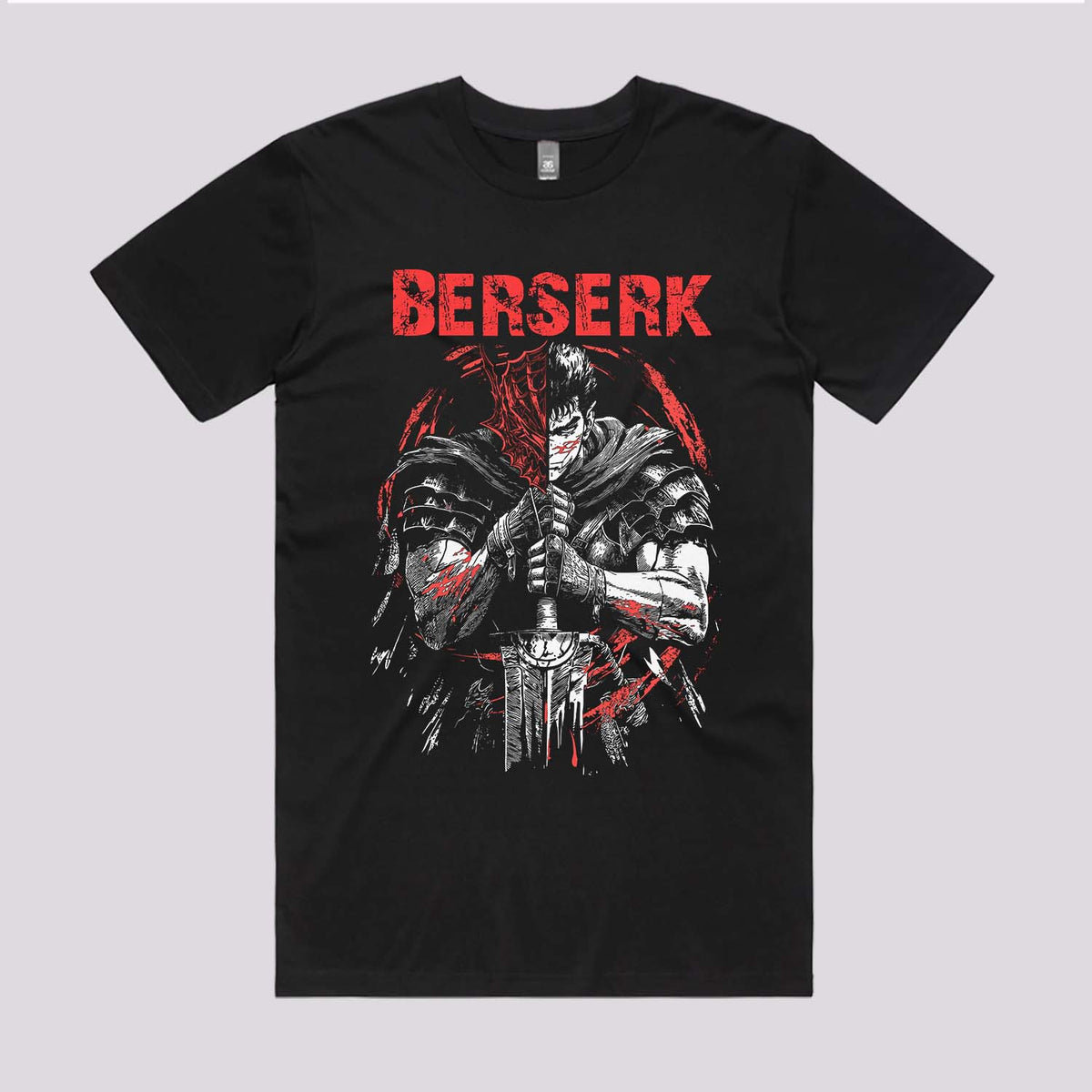 Guts Black Swordsman T-Shirt | Anime T-Shirts Australia | Limitee Apparel