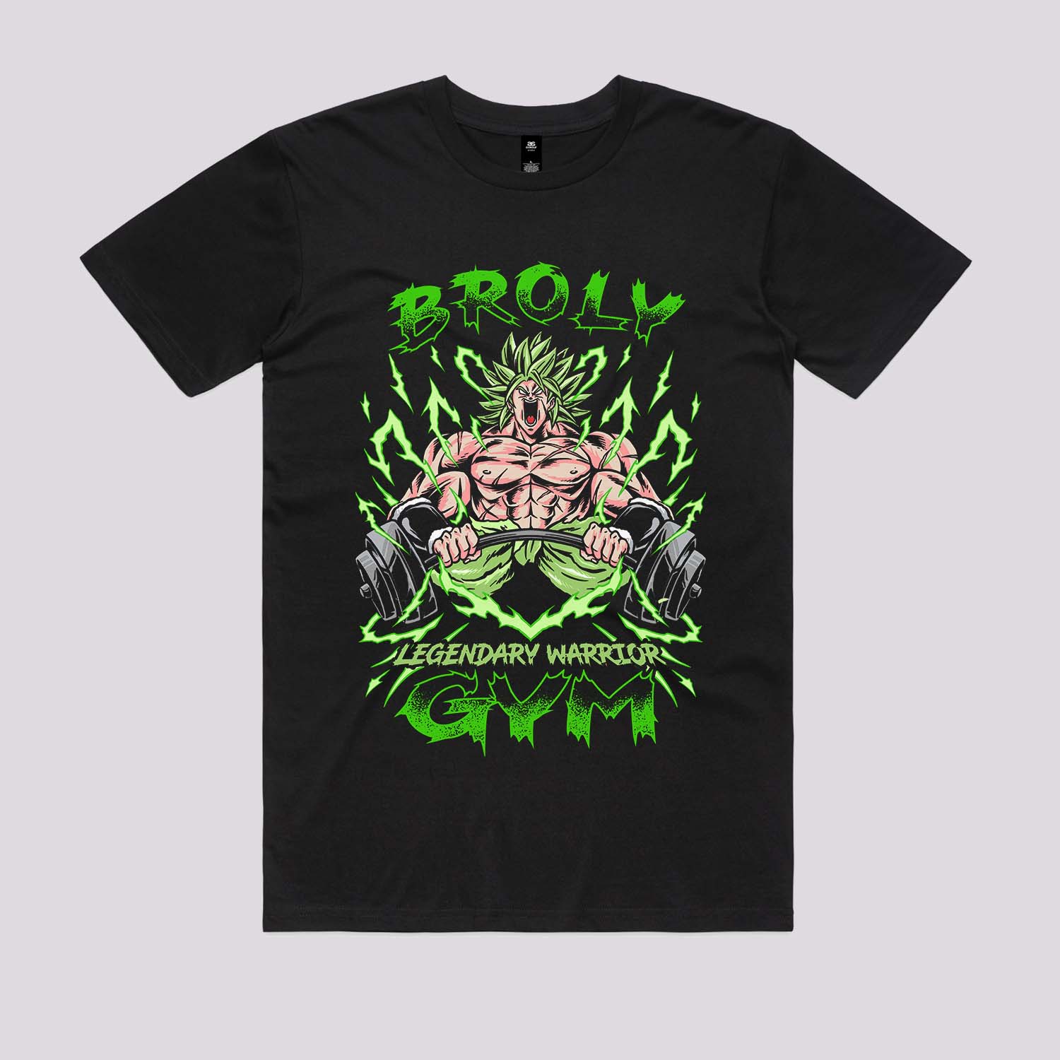 Legendary Saiyan Warrior Gym Graphic Tee