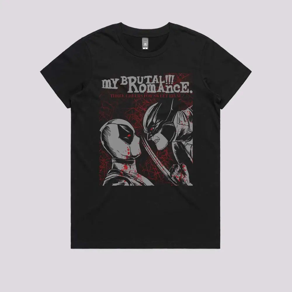 Brutal Romance T-Shirt | Pop Culture T-Shirts