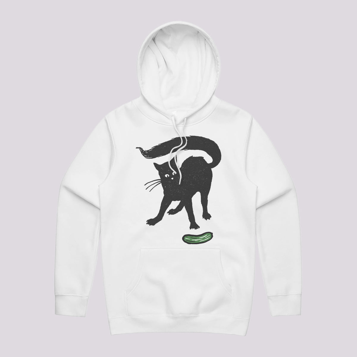 Funny Hoodie Australia | Cat and Pickle Hoodie | Printed in Sydney