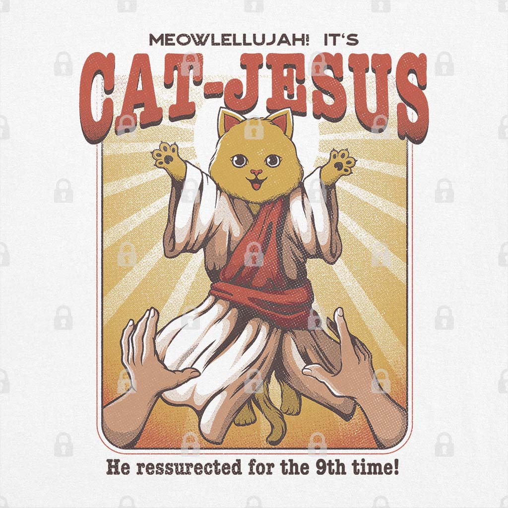 Cat Jesus T-Shirt