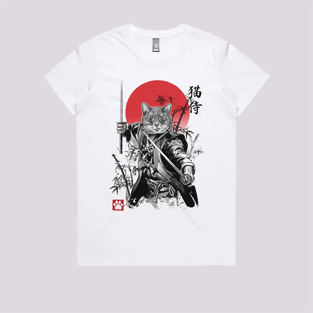 Catsumoto Meowsashi T-Shirt - Limitee Apparel