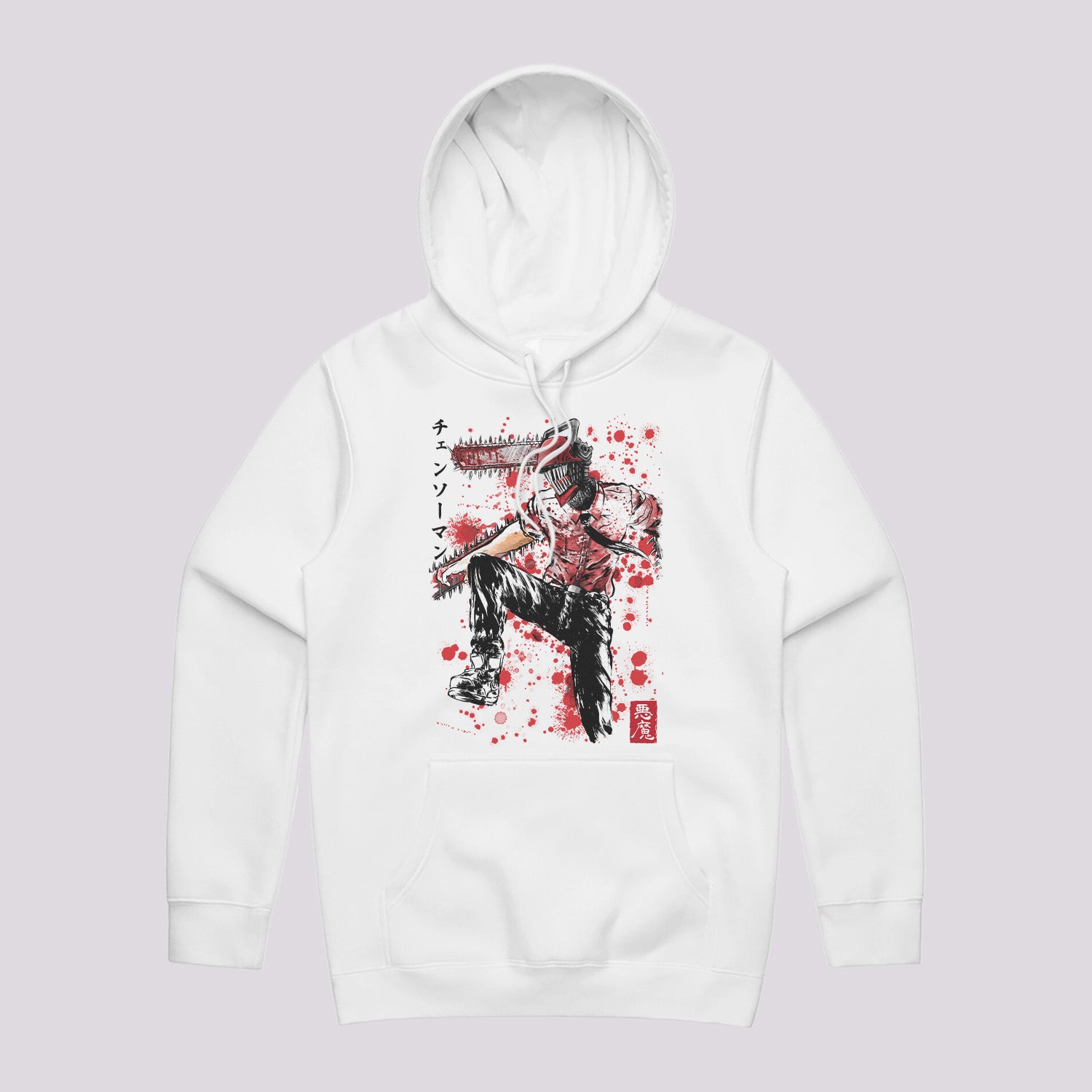 Chainsaw Sumi-e Hoodie