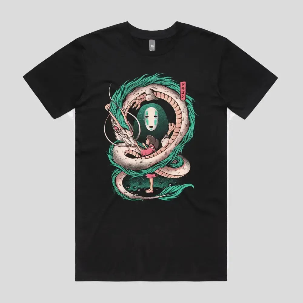 Chihiro and Haku T-Shirt | Anime T-Shirts Australia | Limitee Apparel