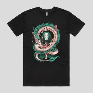 Chihiro and Haku T-Shirt | Anime T-Shirts Australia | Limitee Apparel