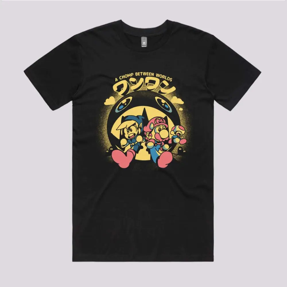 Chomp Between Worlds T-Shirt Adult Tee
