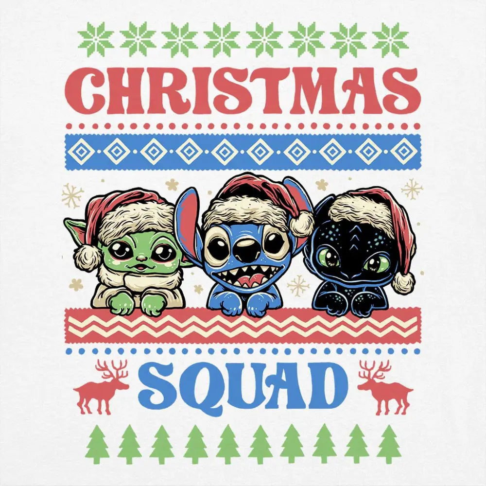 Christmas Squad Kids T-Shirt Tee