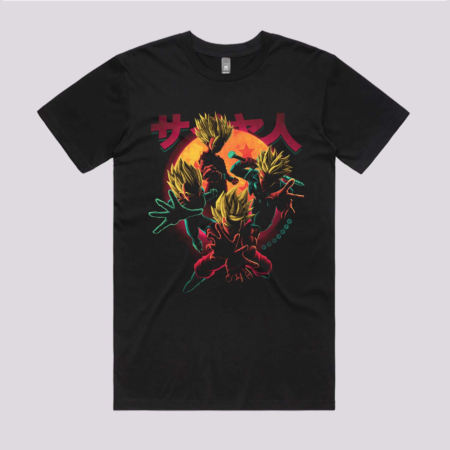 Saiyan Warriors Graphic Tee