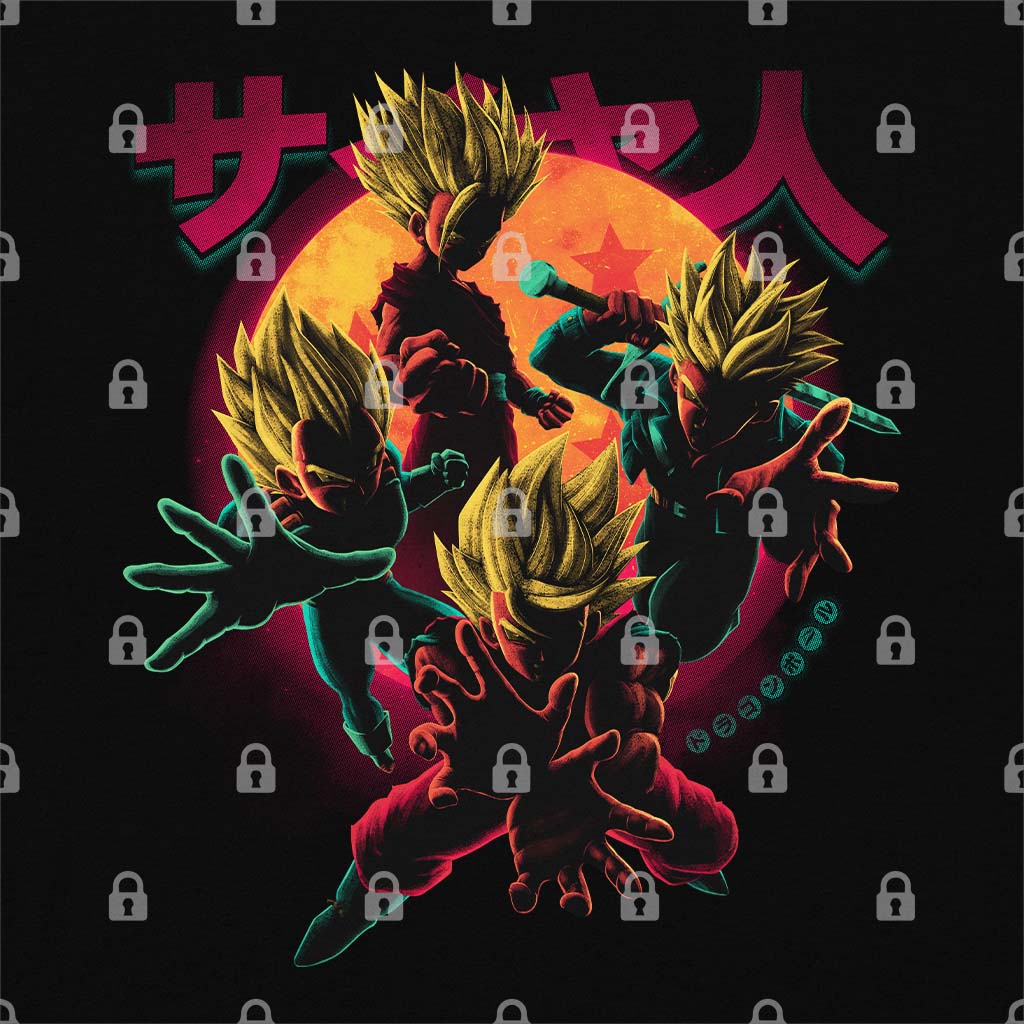Saiyan Warriors T-Shirt