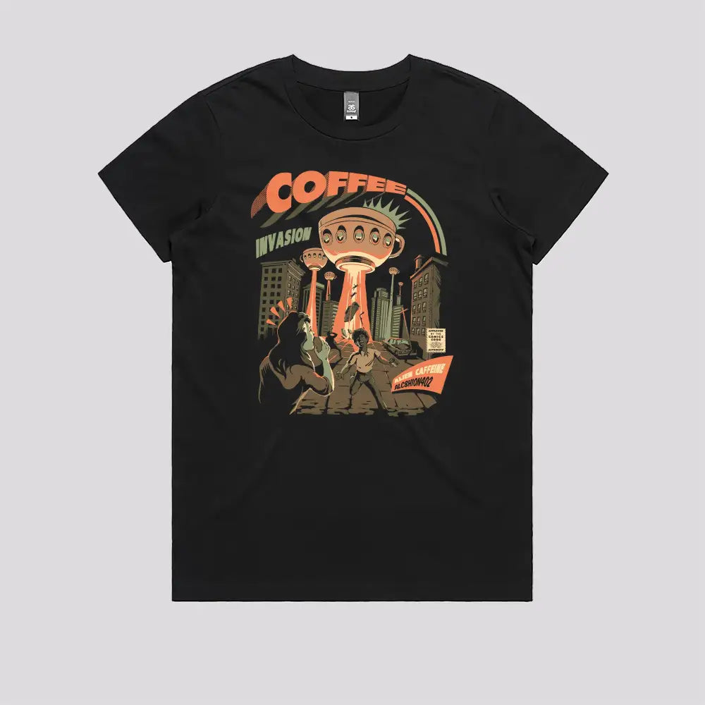 Coffee Invasion T-Shirt - Limitee Apparel