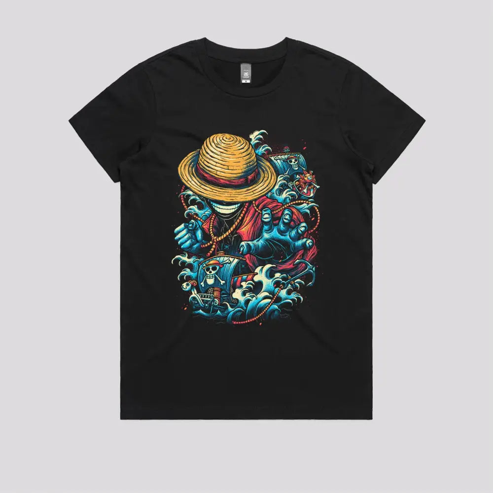 Colorful Pirate T-Shirt | Anime T-Shirts