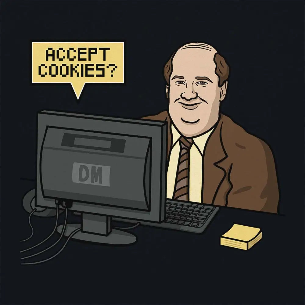 Cookies Acceptor T-Shirt - Limitee Apparel