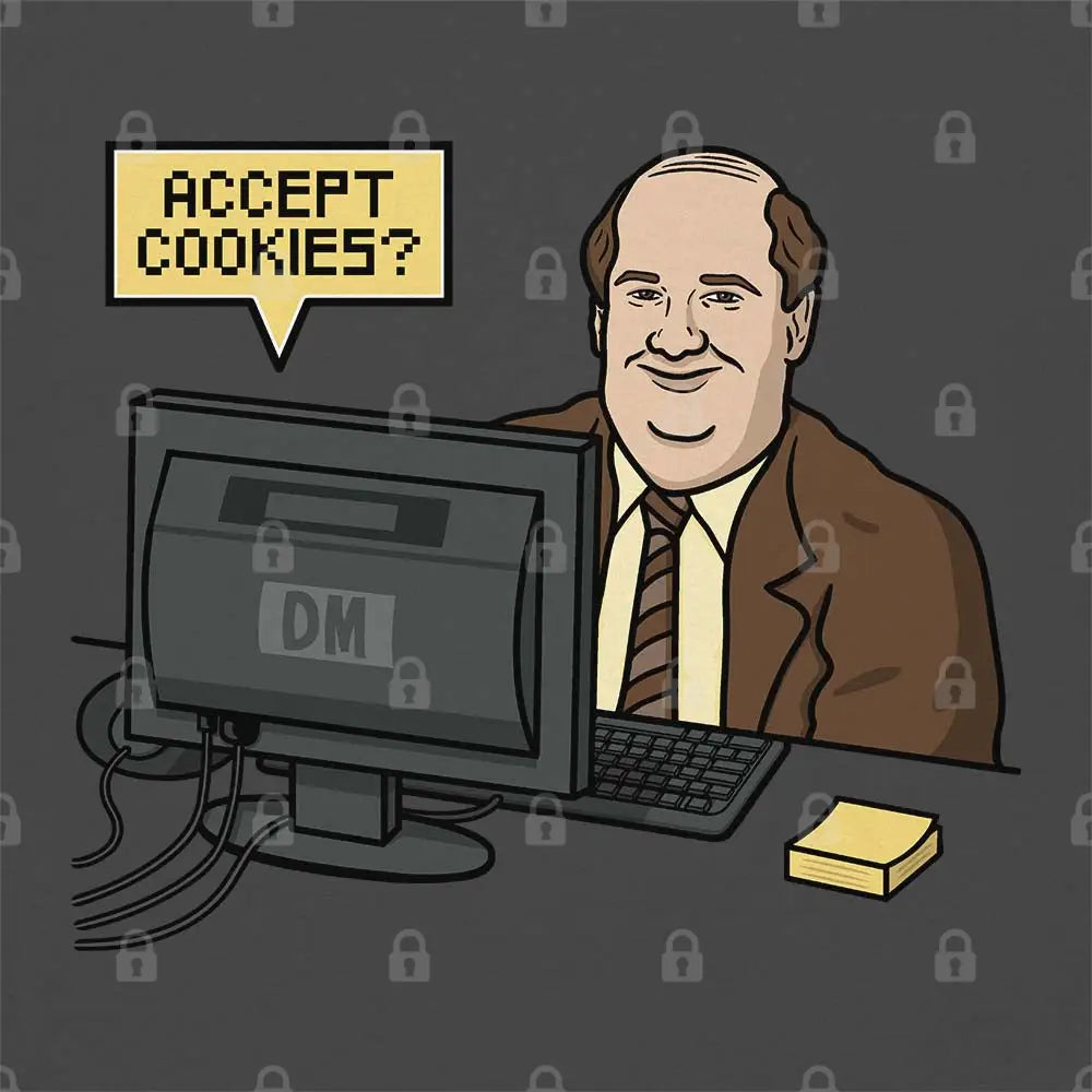 Cookies Acceptor T-Shirt - Limitee Apparel