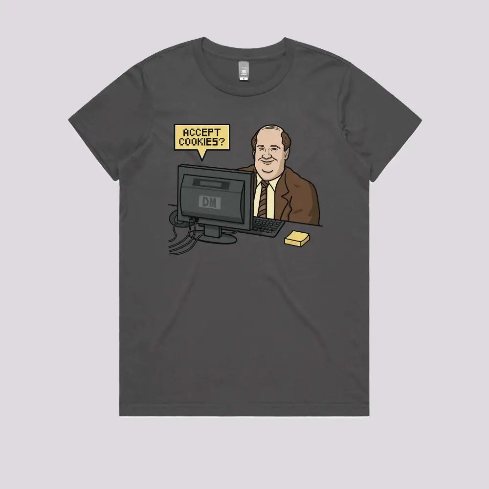 Cookies Acceptor T-Shirt - Limitee Apparel