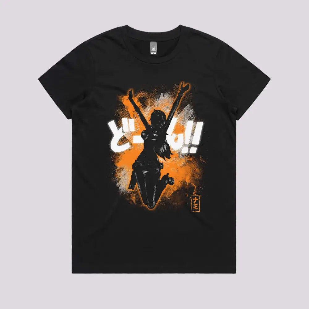 Cosmic Cat Burglar T-Shirt | Anime T-Shirts