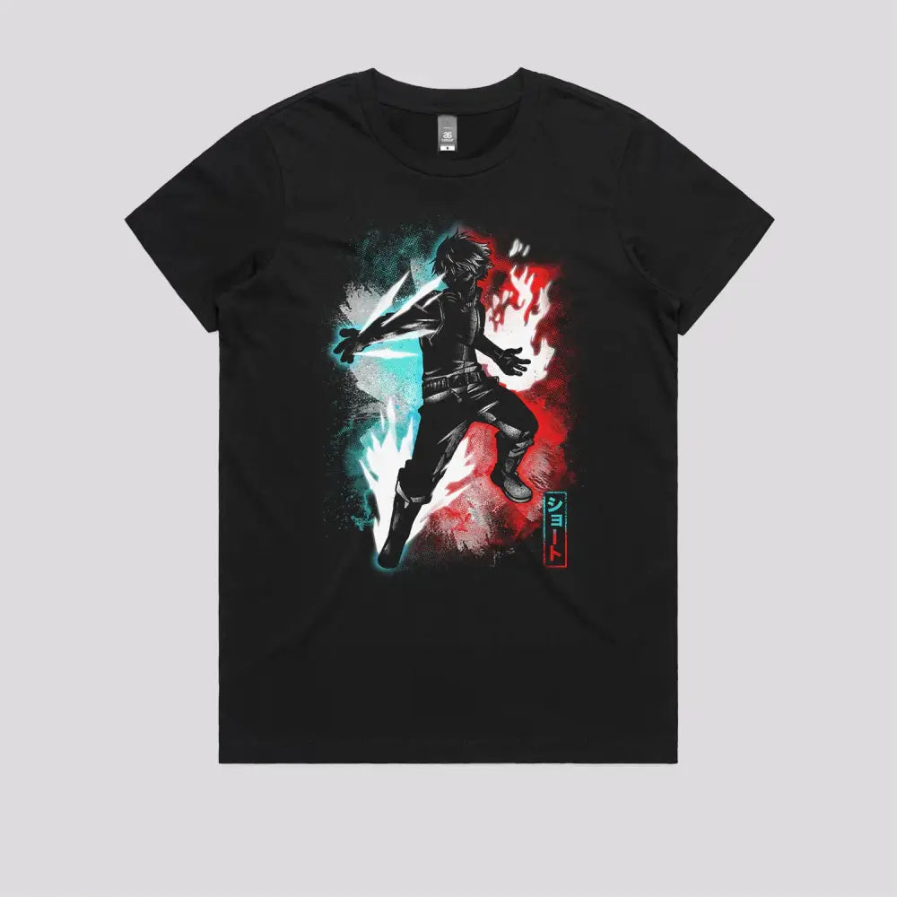 Cosmic Fire and Ice T-Shirt | Anime T-Shirts