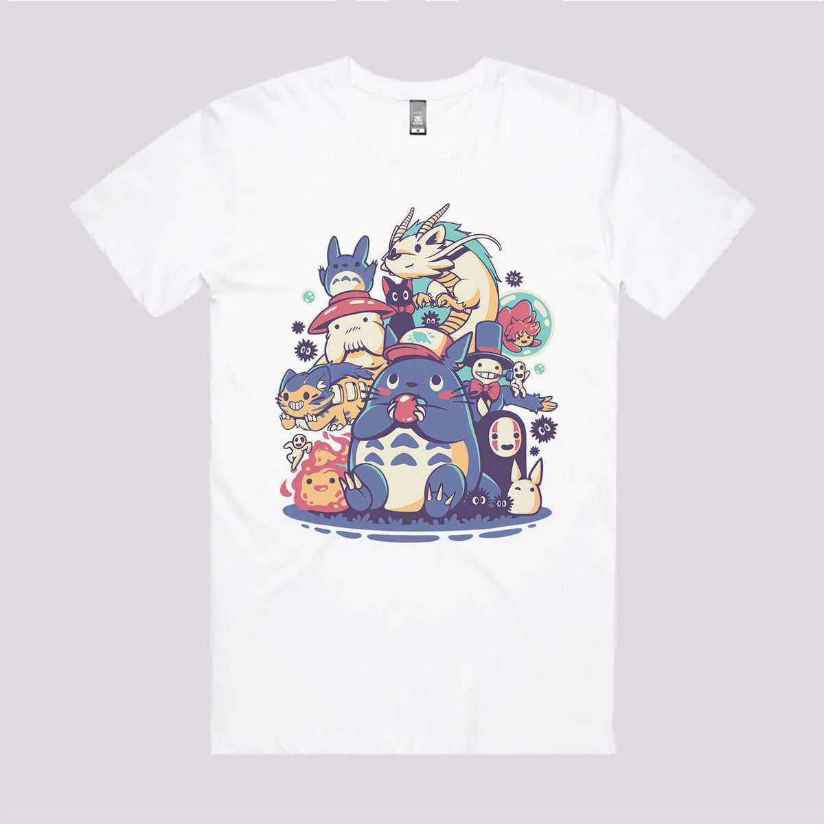 Creatures, Spirits and Friends Anime T-Shirt | Graphic Tees
