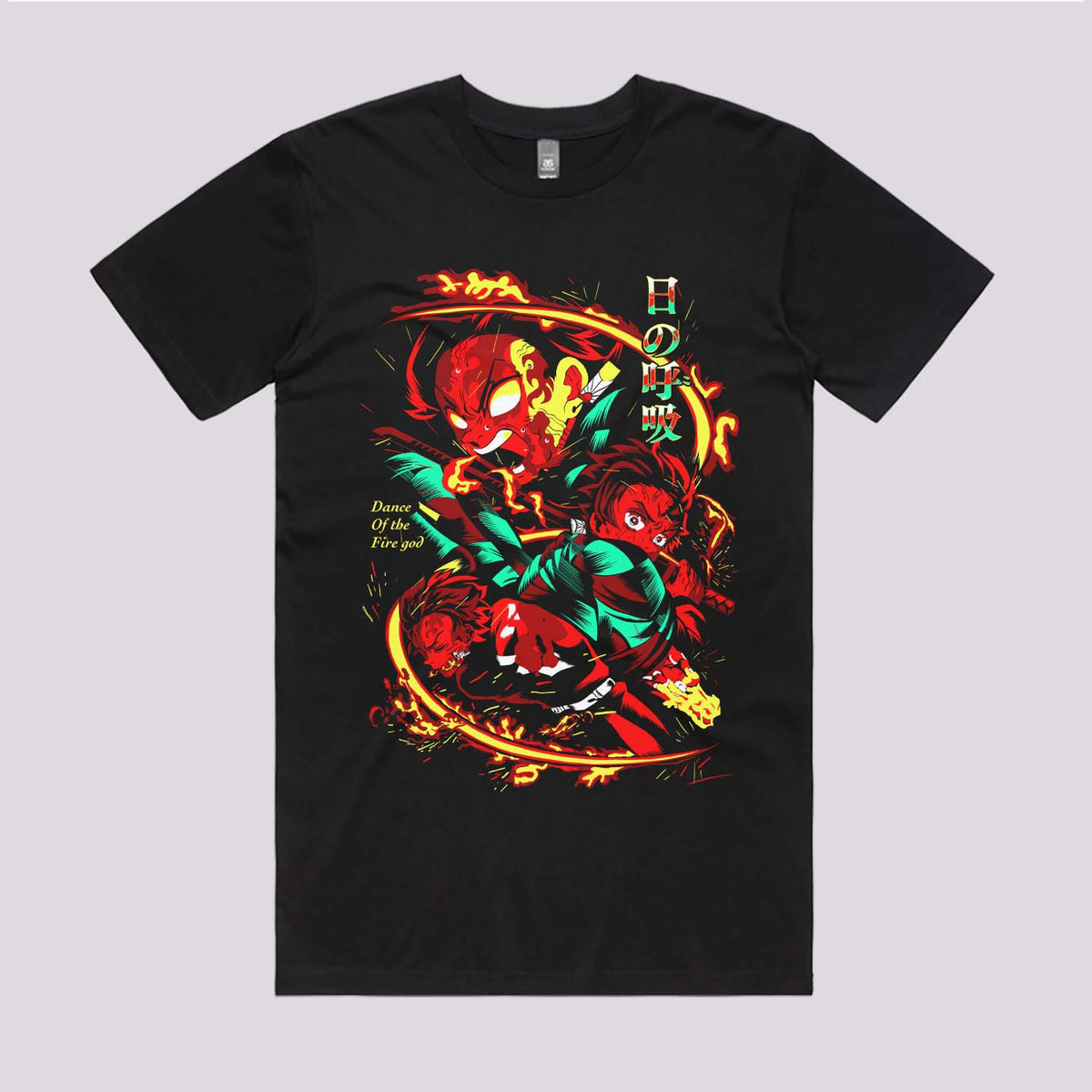 Dance Of The Fire God Anime T-Shirt | Graphic Tees