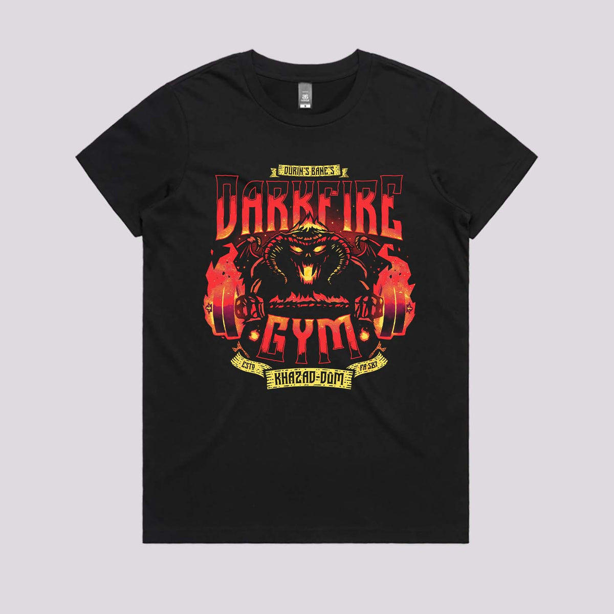 Darkfire Gym T-Shirt | Graphic Tees Online Australia