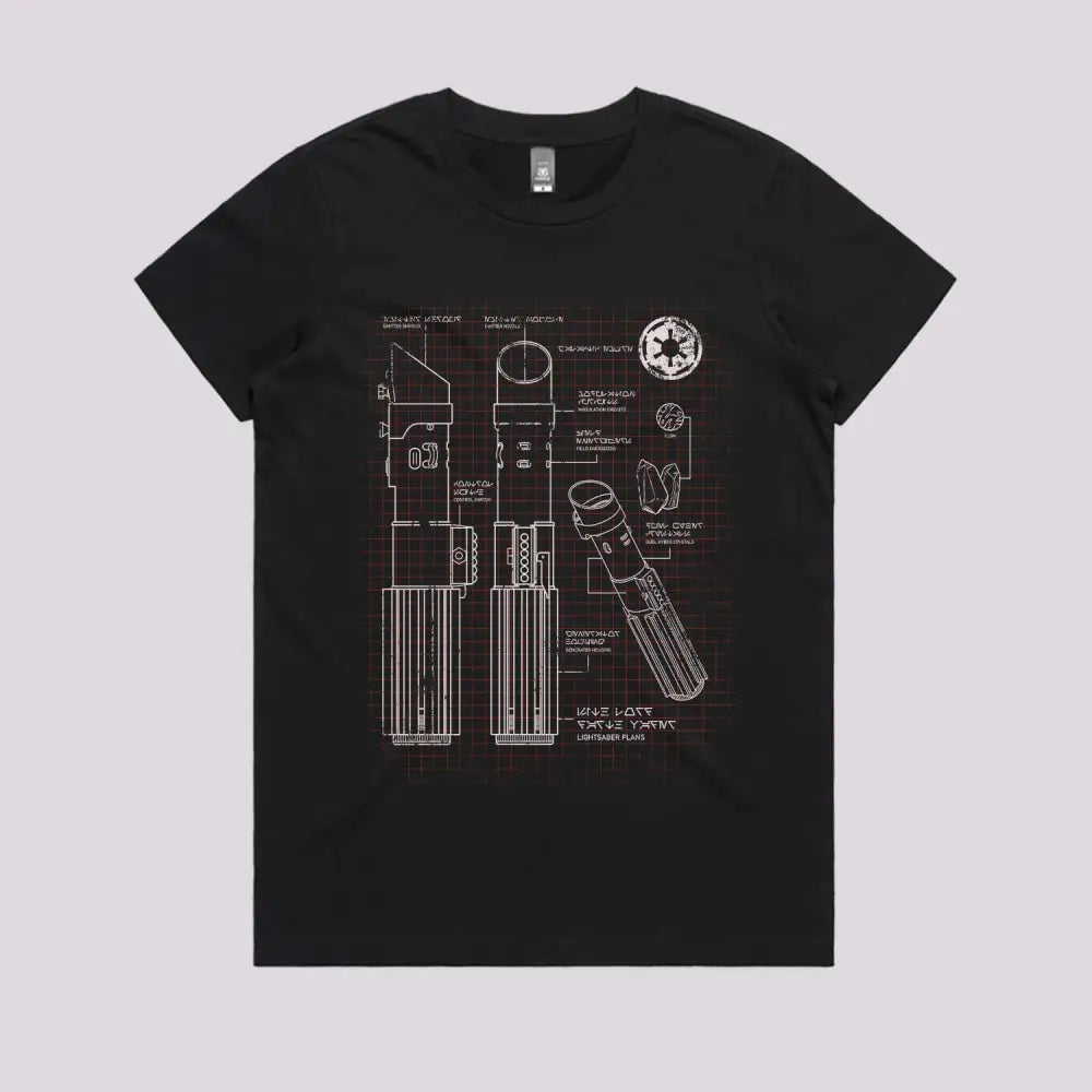 Darkside Schematics T-Shirt | Pop Culture T-Shirts