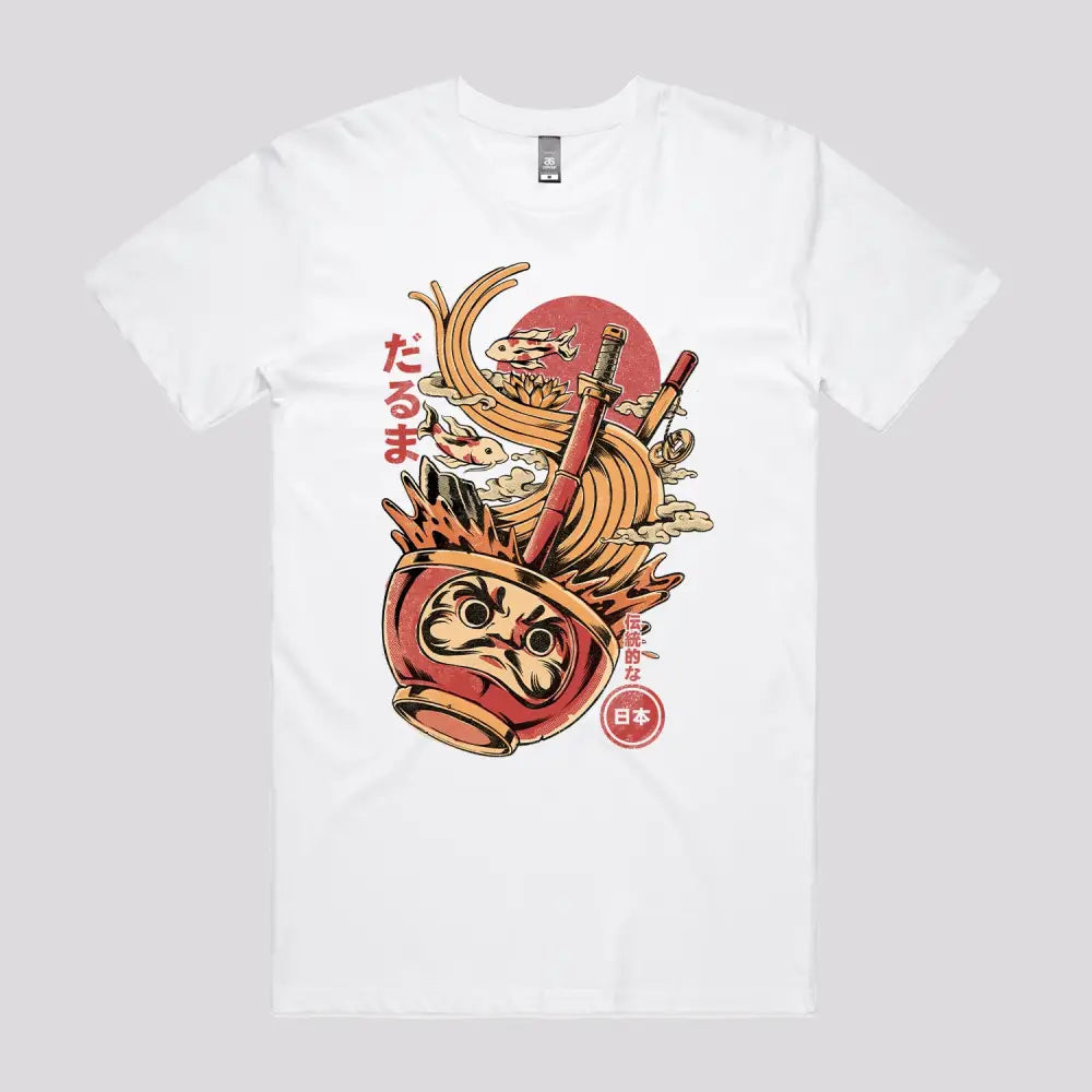 Daruma Ramen T-Shirt - Limitee Apparel