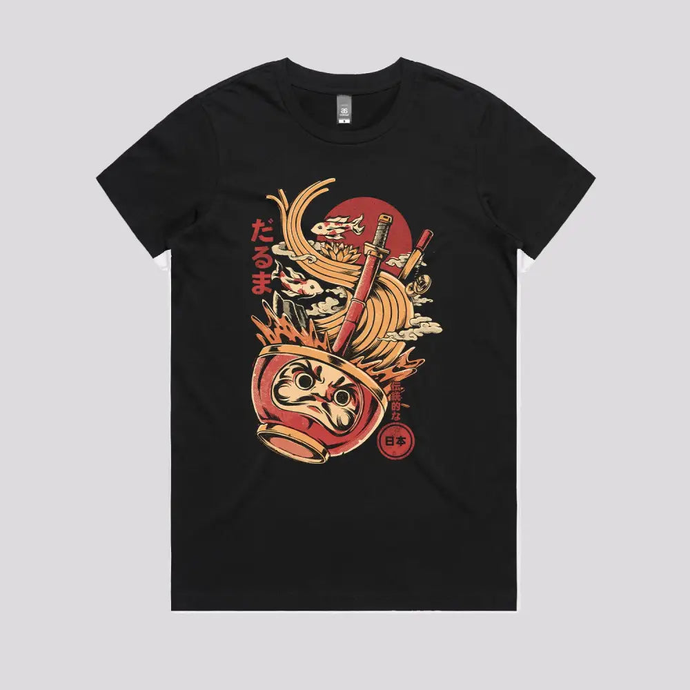 Daruma Ramen T-Shirt - Limitee Apparel