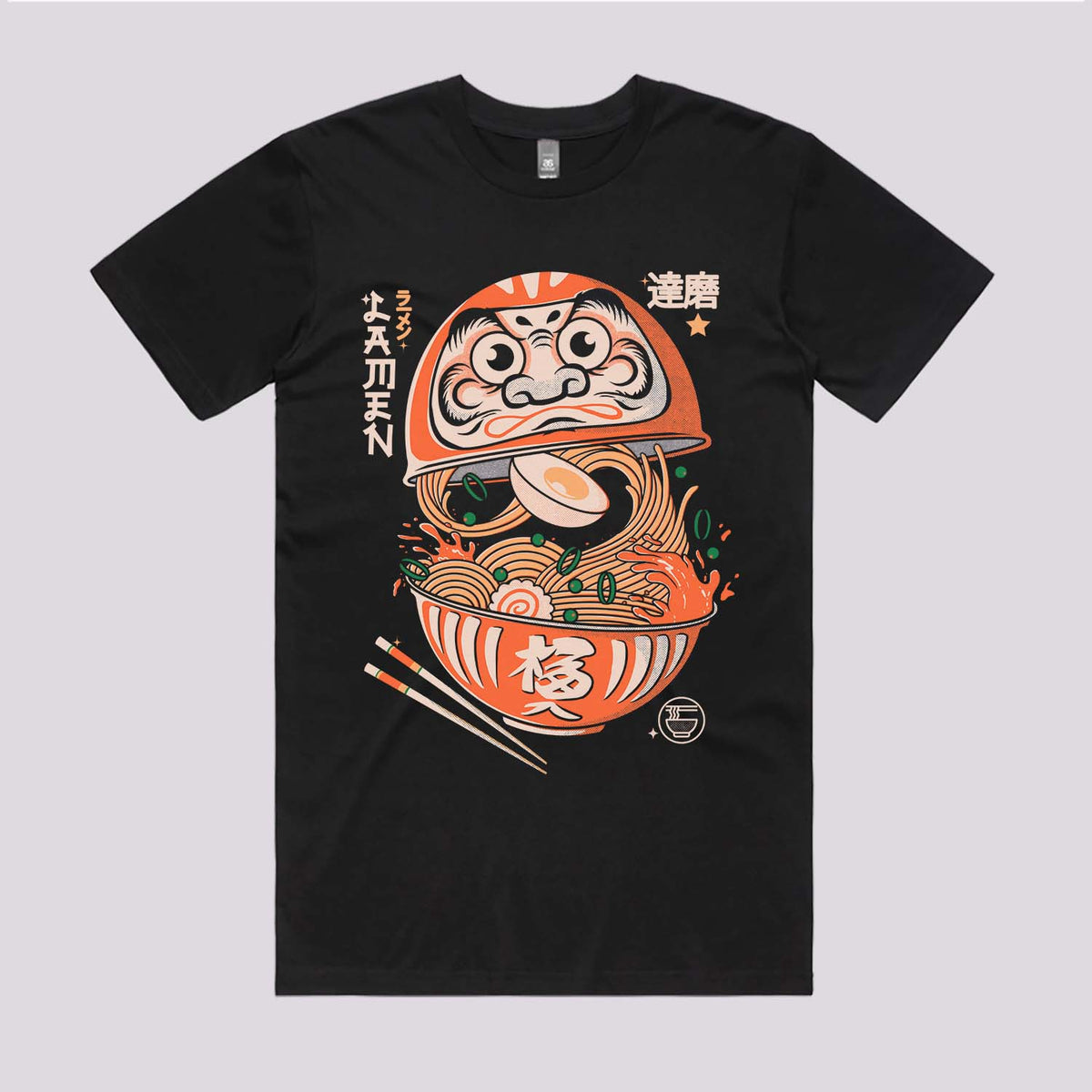 Daruma Ramen T-Shirt | Japanese Art T-Shirts Australia