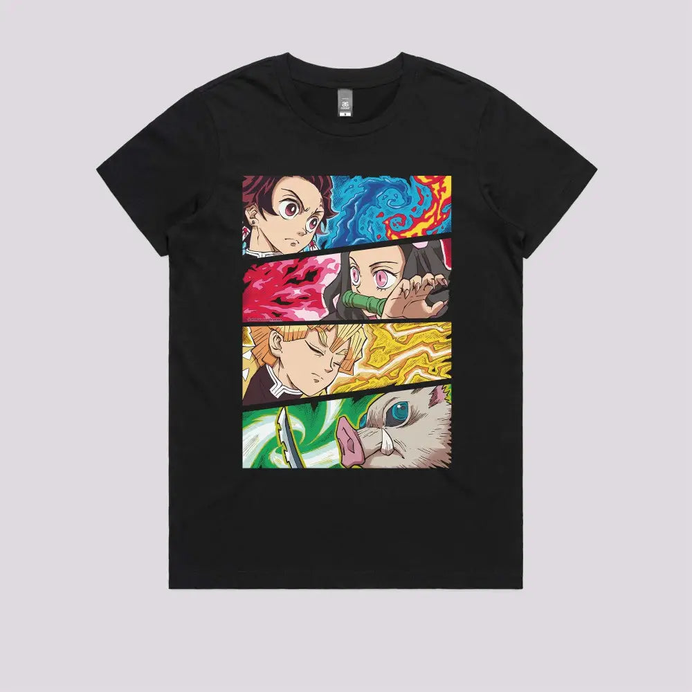 Demon Heroes T-Shirt | Anime T-Shirts