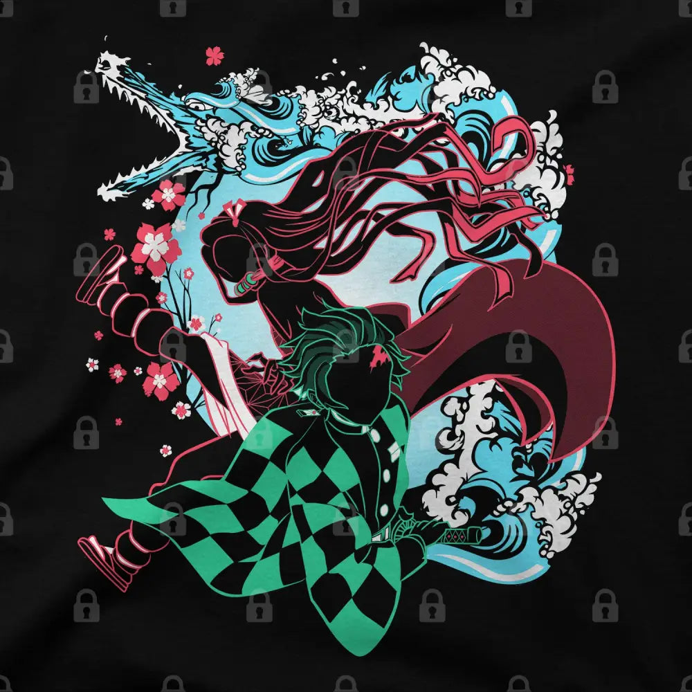 Demon Slayer Siblings T-Shirt | Anime T-Shirts
