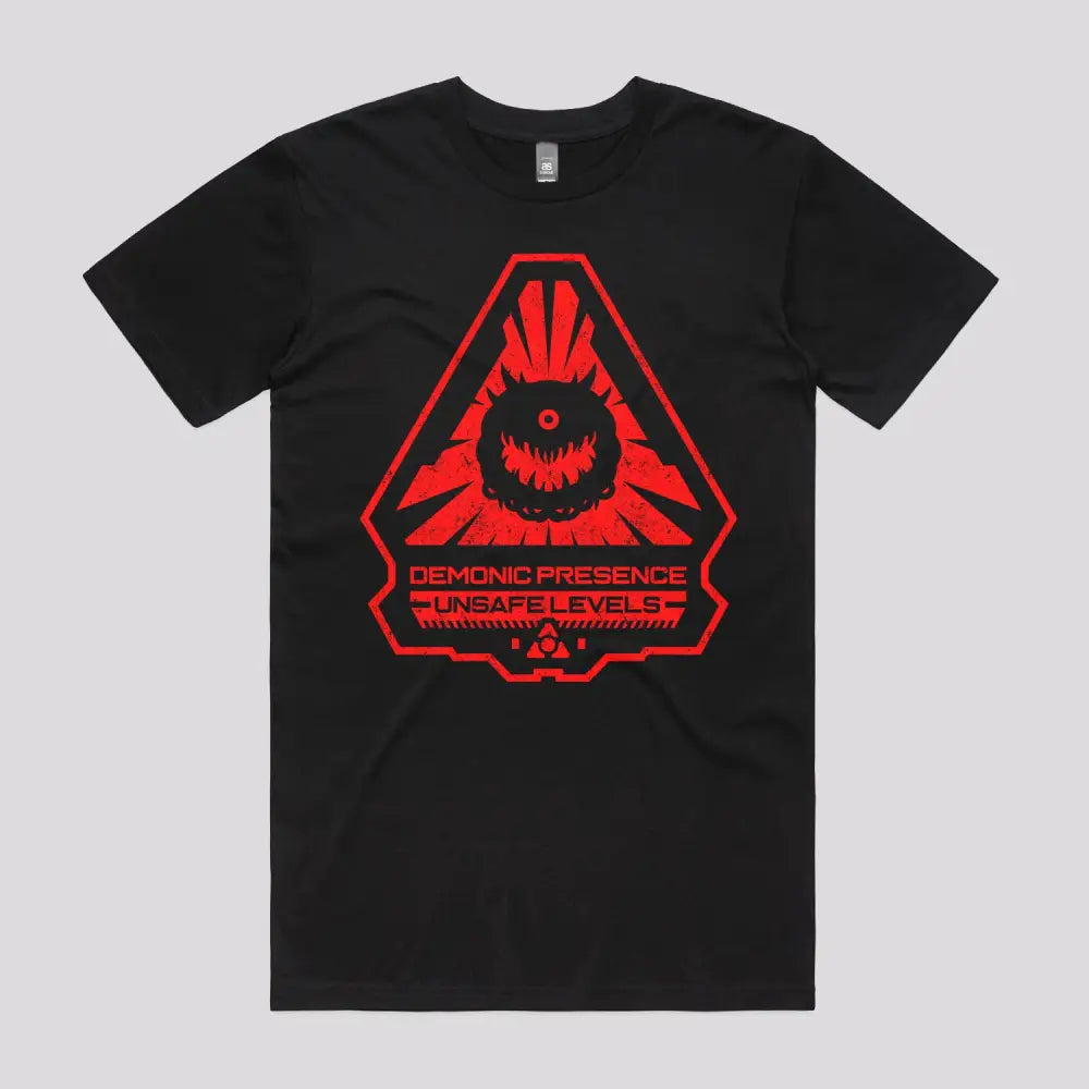 Demonic Presence Warning - Limitee Apparel