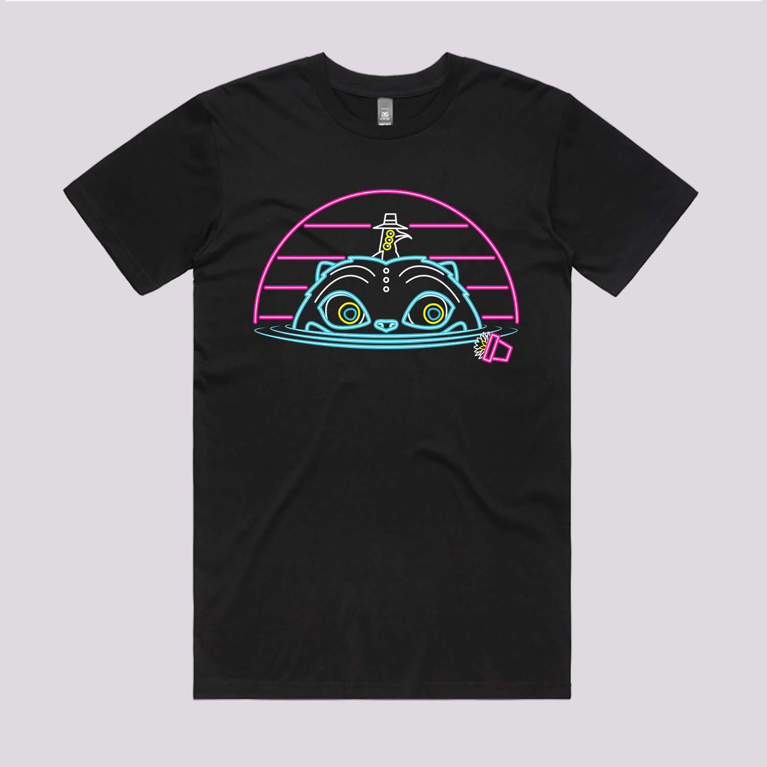 Retro Neon Derpy Graphic Tee