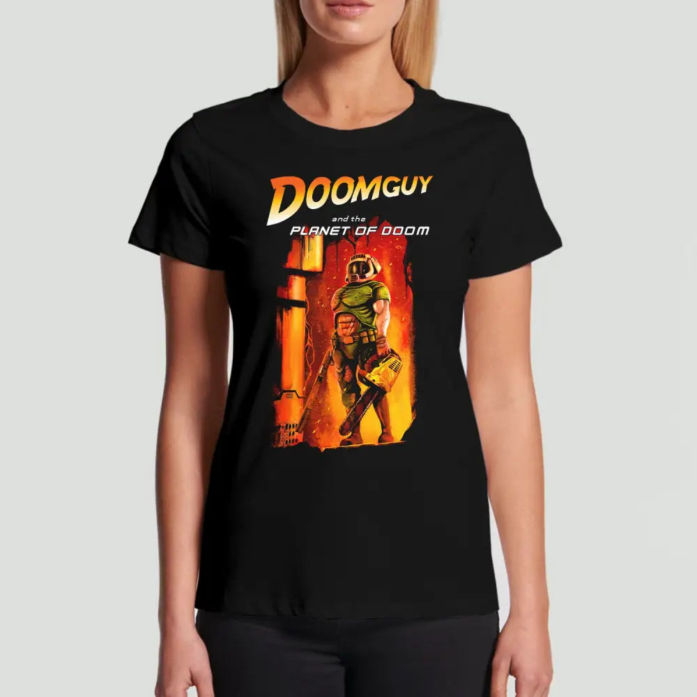 Doomguy in the Doom Planet - Limitee Apparel
